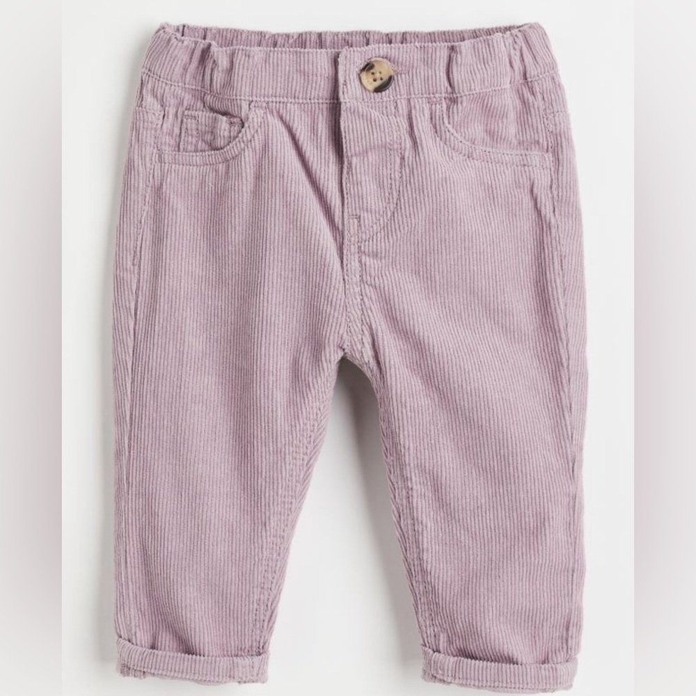H&M Baby Girl Twill Pants 4-6 month